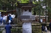 Stone lantern at the Toshogu Shrine, Nikko, Japan