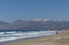 A sandy beach on the northern tip of Corfu near Almyros GR