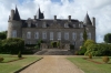 Château Kergrist overlooking the French garden
