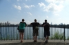 Jacqueline Kennedy-Onassis Reservoir. A walk in Central Park Jacqueline Kennedy-Onassis Reservoir. A walk in Central Park