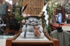 Moustached bhudda in Kurashiki, Japan Moustached bhudda in Kurashiki, Japan