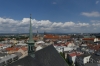 View of Olomouc CZ from the tower of St Maurice's Church