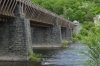 D&H Canal Aqueduct, built by John A Roebling, Deleware River NY/PA
