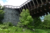 D&H Canal Aqueduct, built by John A Roebling, Deleware River NY/PA