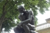 The thinker - Rodin statues at his museum in Philadelphia
