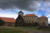 Dark clouds at Svihov Castle CZ