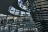 The dome of the Deutscher Bundestag, Berlin DE