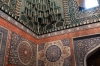 Prayer room, Kusam ibn Abbas (Living King) mausoleum. Shakhi-Zinda Mausoleum of the Living King, Samarkand UZ