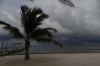 Rain clouds hovering over Isla Bonita