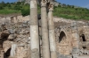 Column detail at the public baths at Ephesus TR