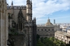 View from the Giralda (former minaret) of the Seville Cathedral