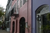 Rainbow Row on East Bay Street, Charleston SC USA