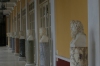 The colonnade of Wise Men, Achillion Palace, Corfu GR