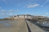 St Malo from the breakwater