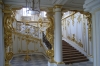 Peterhof Palace entrance. St Petersburg RU