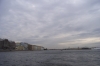 St Petersburg frrom the water.  Sky. RU