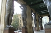 Column bearers at the New Hermitage. St Petersburg RU