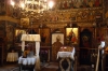 Iconostra, Voronet Monastery, Gura Humorului, dedicated to St George the Martyr, 15th-16thC, blue & metallic gold tones Iconostra, Voronet Monastery, Gura Humorului, dedicated to St George the Martyr, 15th-16thC, blue & metallic gold tones