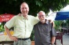 Bruce & Denis at Denis's 60th birthday celebration at Toucan, Arnex sur Orbe CH