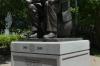 Statue for Rotary's Centennial contribution, Charles Krutch Park, Knoxville TN