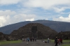 Piramide de la Luna, from the Avenue of Death, Teotihuacan