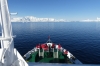 Travelling to Pléneau Bay, Antarctica