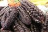 Black corn. Pisac market PE