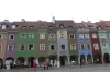 Colourful houses in Old Market Square. Poznań PL