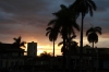 Sunset over Plaza Mayor, Trinidad