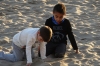 Creating communication skils on the beach at Sitges ES