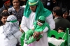 Babies dressed in green to remember Hussain's 6 month old son. Remembrance of Muharram, Day of Ashura in Mehriz