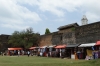 Craft stalls in the Old Fort, Zanzibar, Tanzania