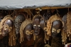 Masks for sale in the Old Fort, Zanzibar, Tanzania Masks for sale in the Old Fort, Zanzibar, Tanzania