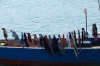 Fishing boats in the harbour, Zanzibar, Tanzania Fishing boats in the harbour, Zanzibar, Tanzania