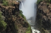 Devils Cascade and Main Fall from No 1 stop, Victoria Falls, Zimbabwe