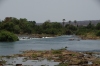 Zambezi River above the Victoria Falls, Zimbabwe